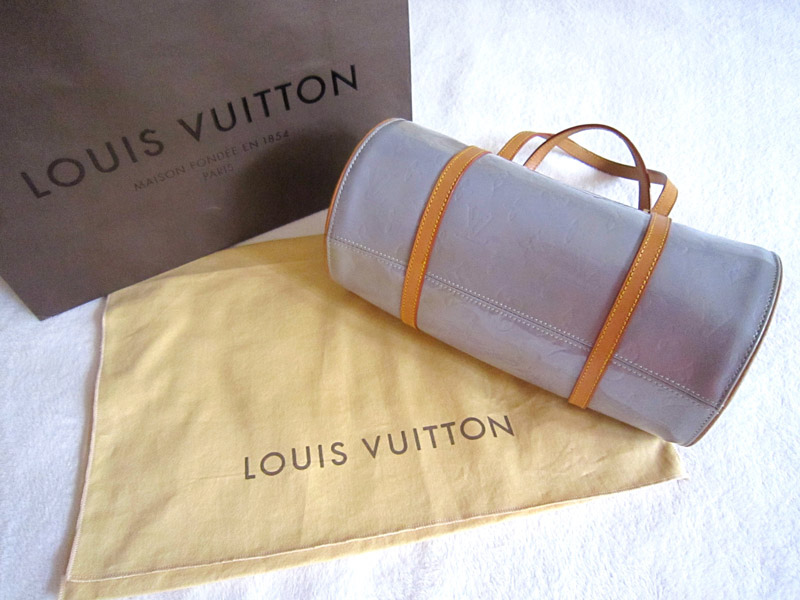 Louis Vuitton Vernis Papillon 30 Bedford Eggplant Bag Entrupy Authenticated