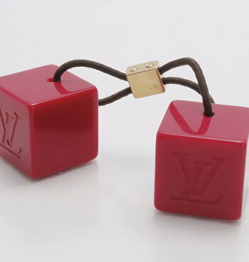 Louis Vuitton Pink Hair Cubes