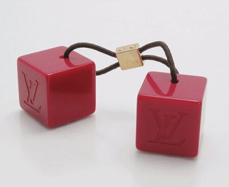 Louis Vuitton Pink Hair Cubes