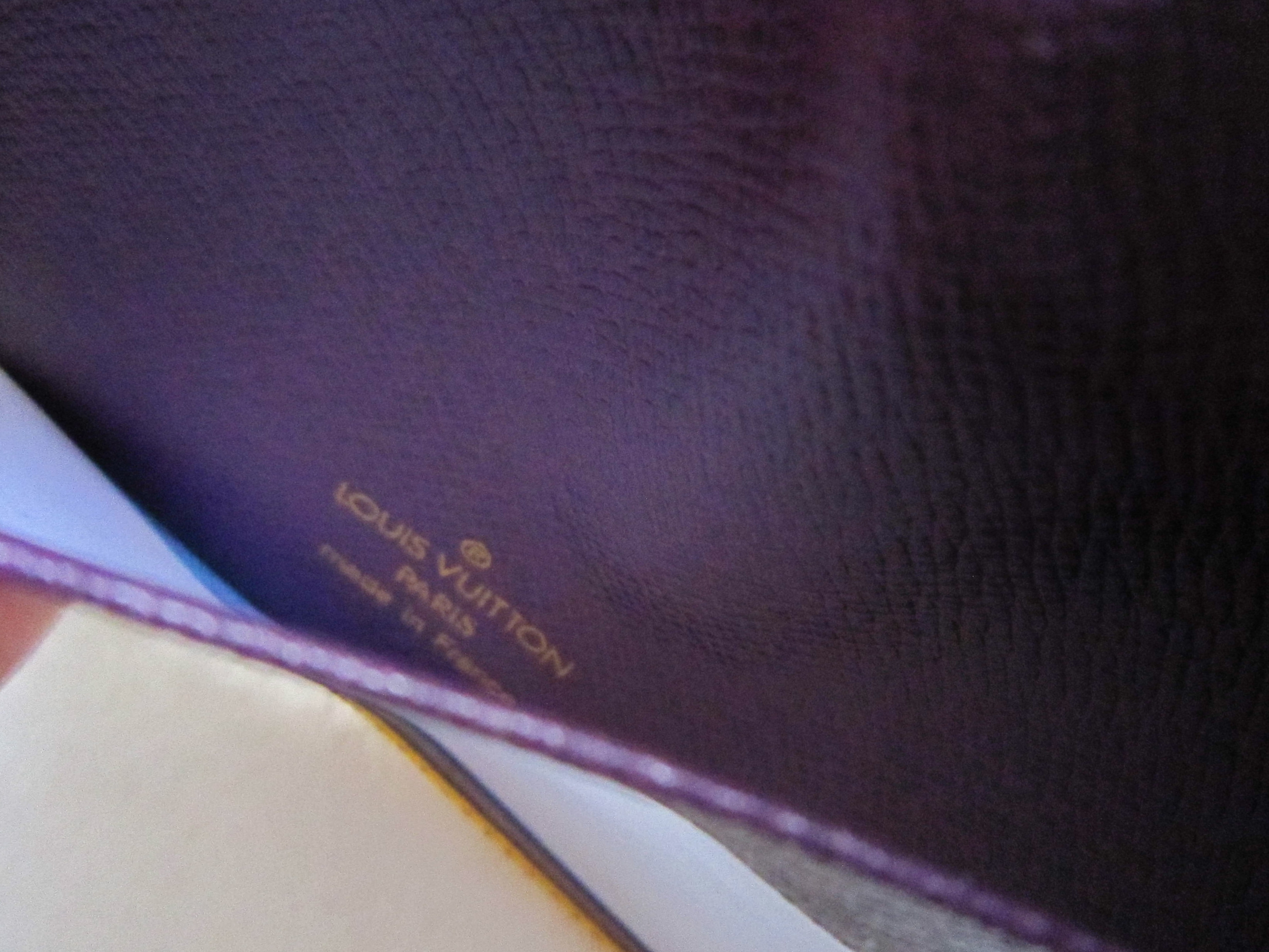 Louis Vuitton Yellow Epi Leather Card Holder - ADL1115