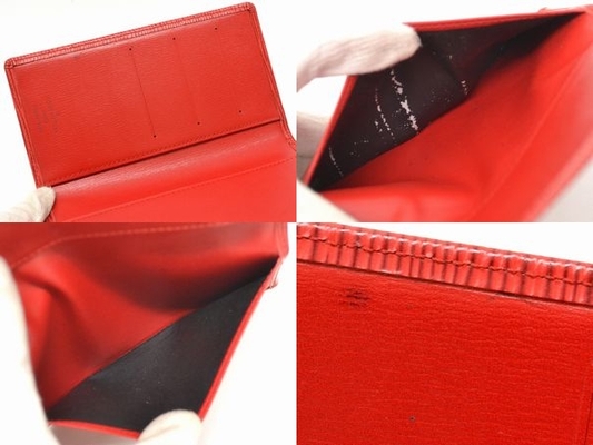 Louis Vuitton Card Holder Wallet - Red Epi Leather – PROVENANCE