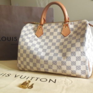 Louis Vuitton Speedy 30 M41526 Brown Monogram Hand Bag 11446