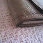 Louis Vuitton White Suhali Leather Le Favori Wallet, myGemma