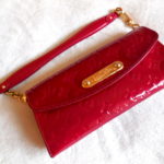 Louis Vuitton // Rose Vernis Sunset Boulevard Clutch Bag – VSP