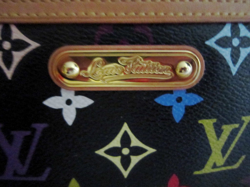 Louis Vuitton Takashi Murakami Black Multicolor Milla MM Pochette