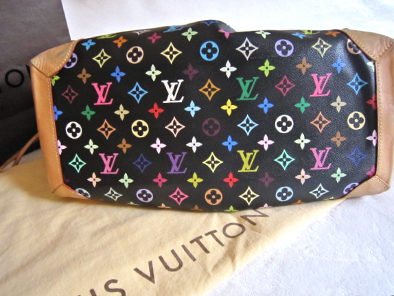 Louis Vuitton vintage black multicolour ursula shoulder bag– KOSHARCHIVE