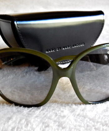 Marc Jacobs Green Oversized Sunglasses