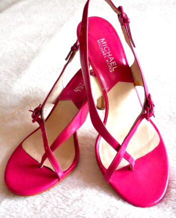 Michael Kors Pink Eleni Sandals