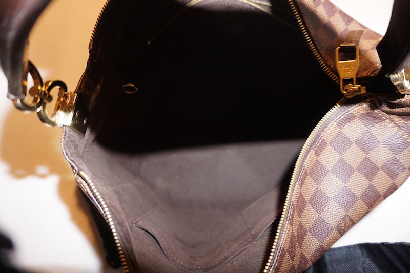 Louis Vuitton Damier Ebene Portobello GM Shoulder Bag