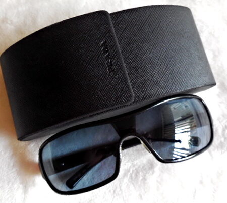 Prada Black Executive Aviator Sunglasses-1