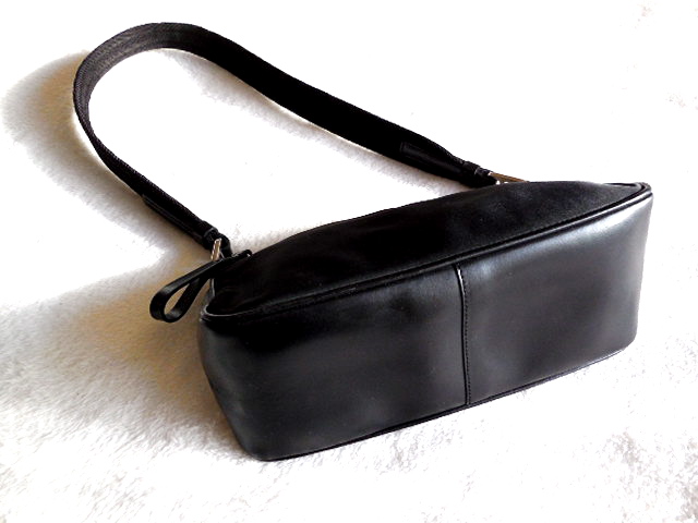 vintage black prada handbag