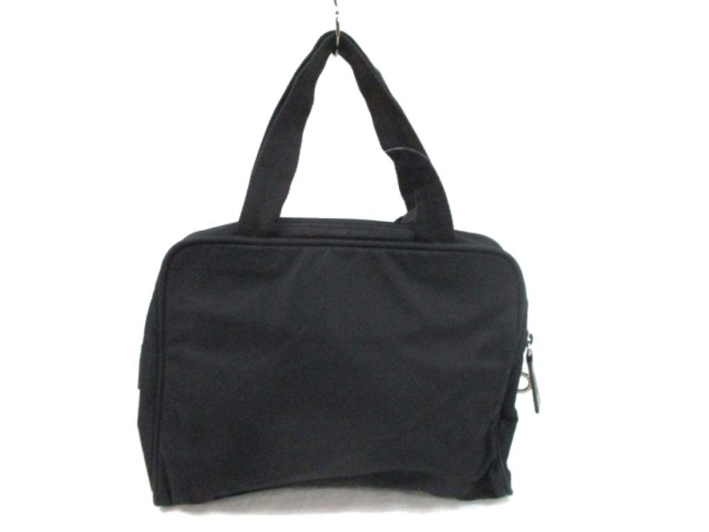 Prada Vintage Black Nylon Tote