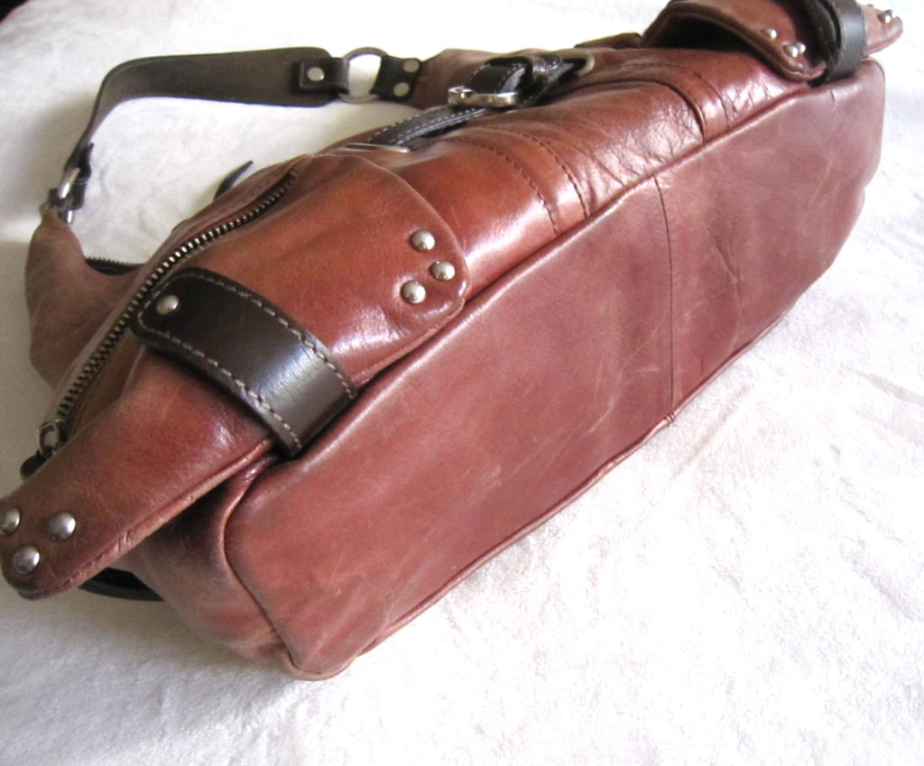 Tano Leather Hobo Bag