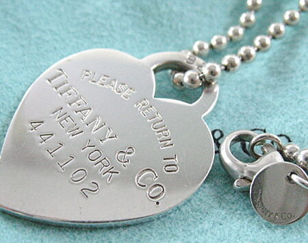 Tiffany & Co Heart Charm Long Pendant