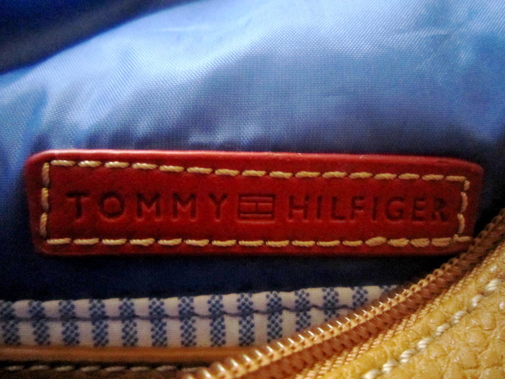 Tommy Hilfiger Mustard Leather Hobo Bag