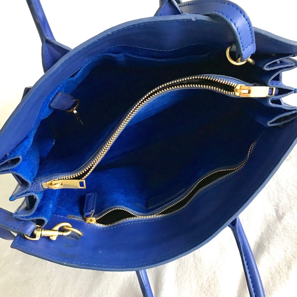 YSL Marine Nano Sac De Jour Tote