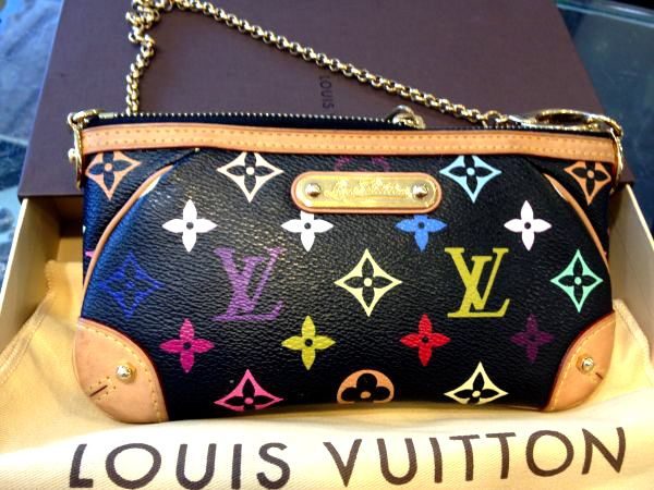 Louis Vuitton wallet Milla multicolored Murakami superb Multiple