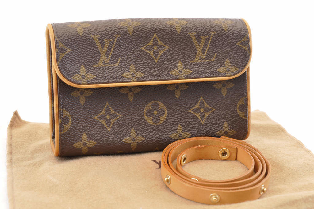 Monogram Florentine Pochette Clutch on Belt