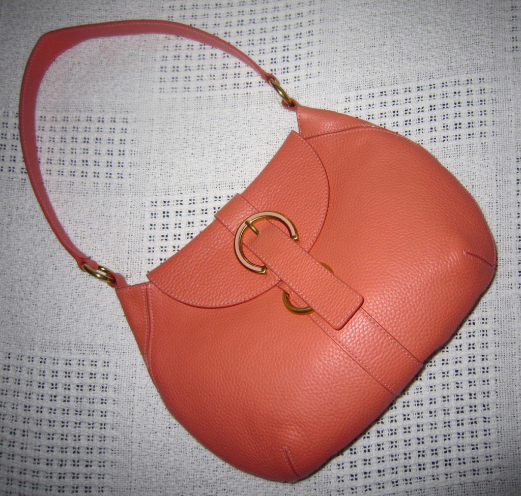 Furla Coral Leather Hobo Bag