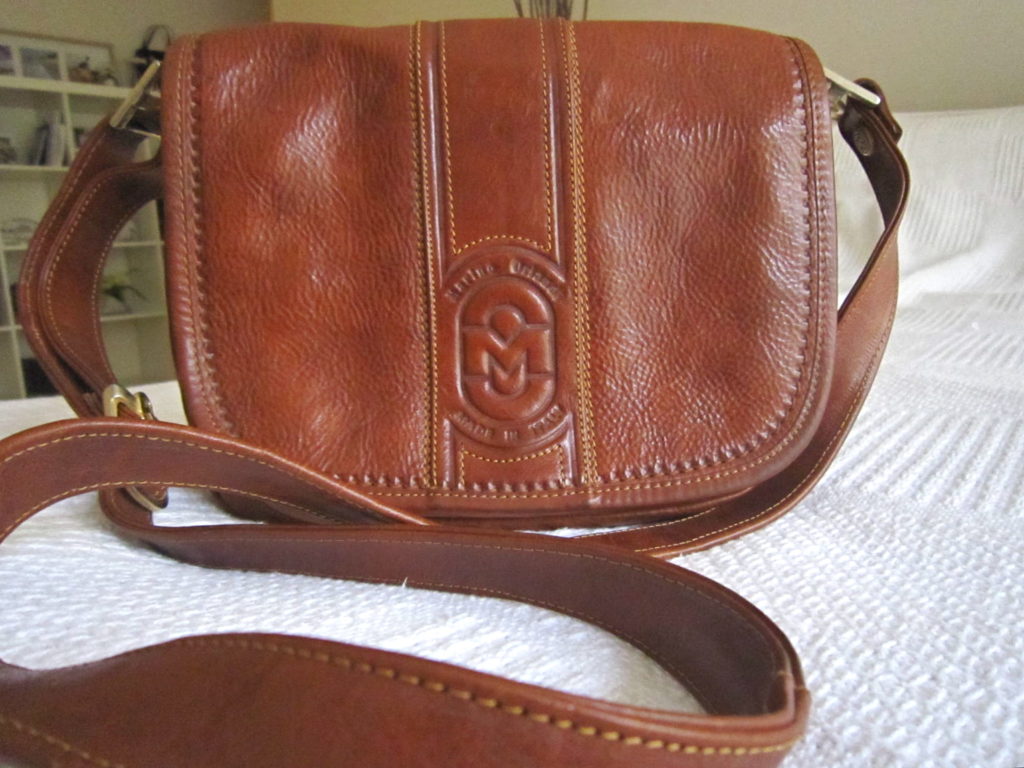 Marino Orlandi Brown Leather Crossbody Bag