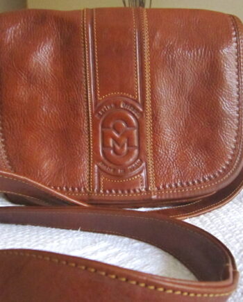 Marino Orlandi Brown Leather Crossbody Bag