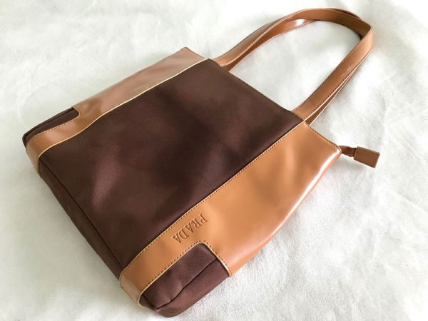 Prada Vintage Classic Brown Tote