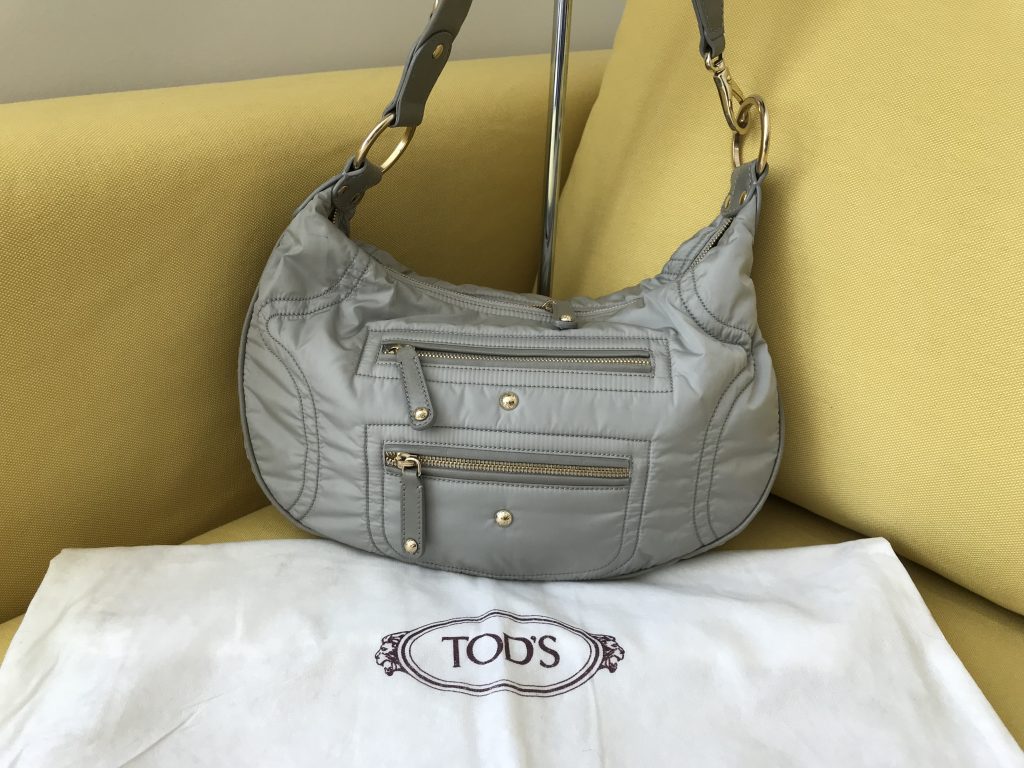 Tod's Beige Pashmy Crossbody Bag