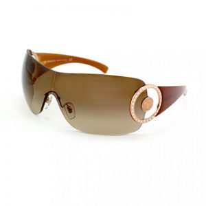 Versace Oversized Brown Sunglasses