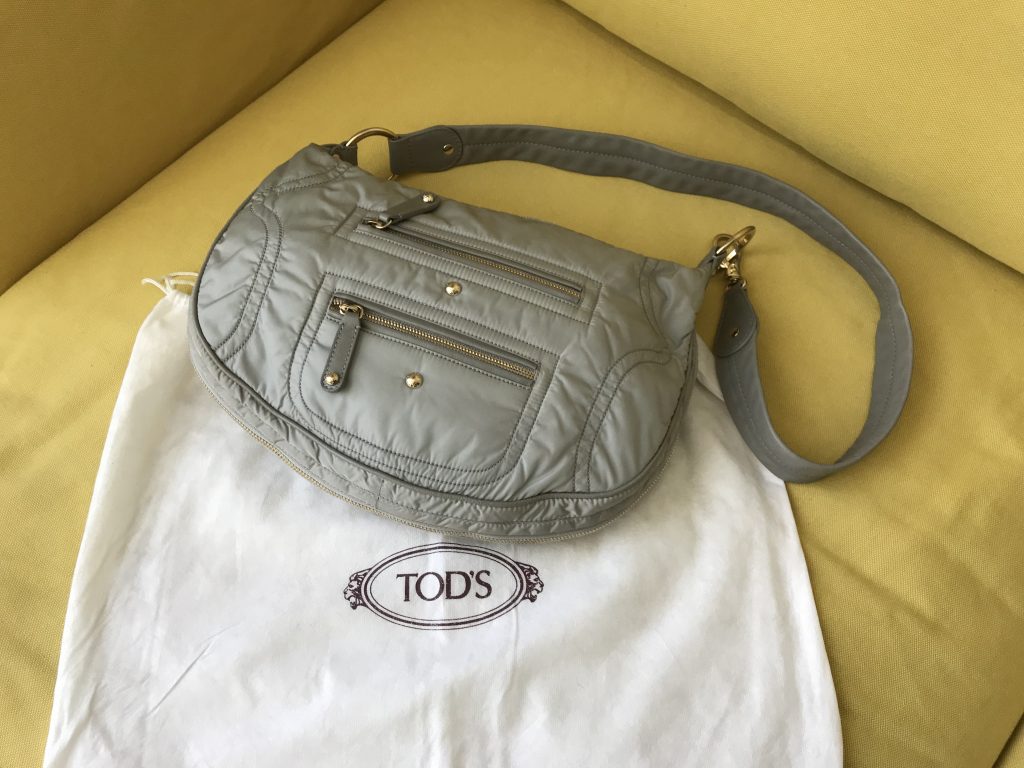 Tod's Beige Pashmy Crossbody Bag