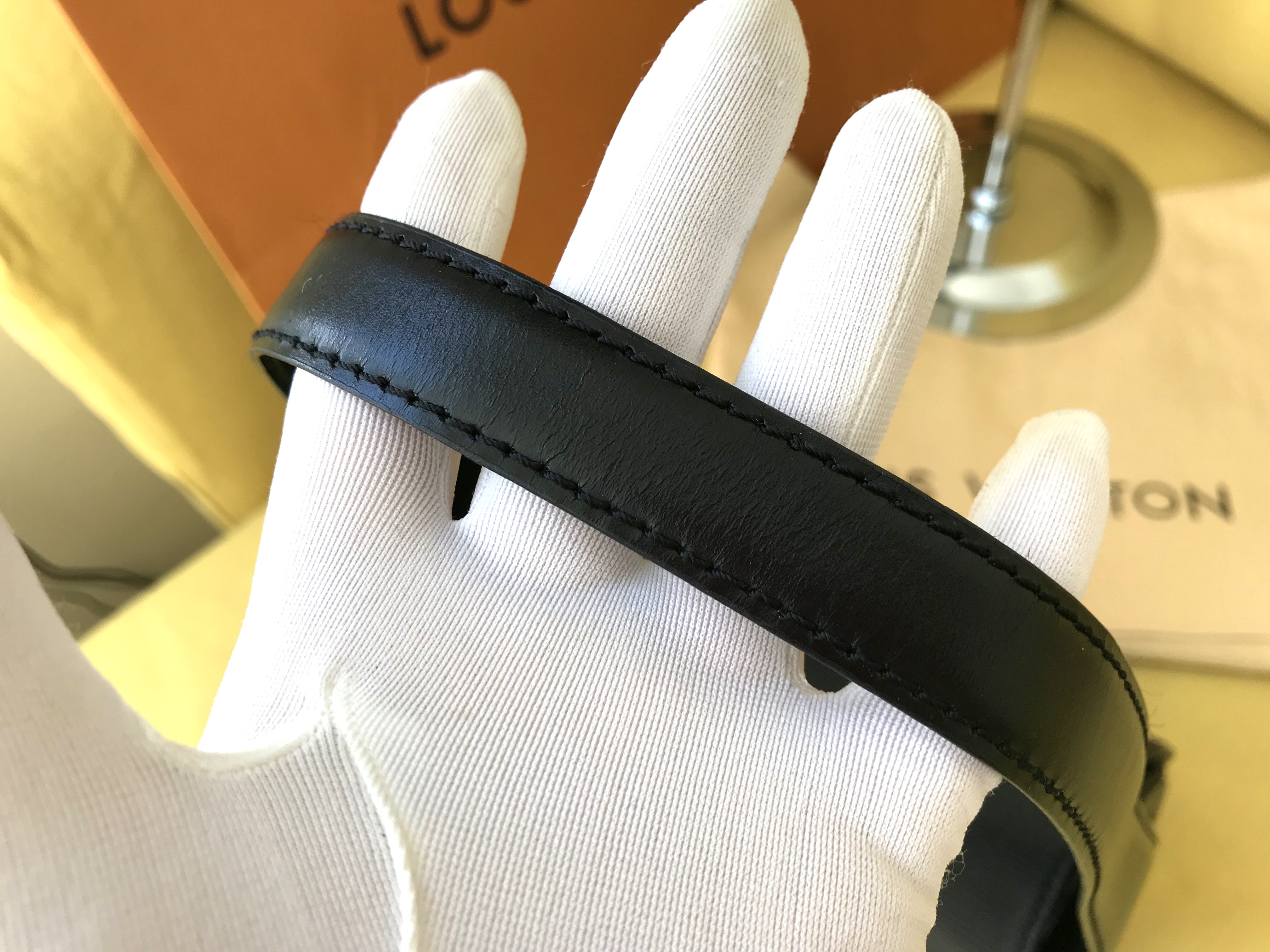Louis Vuitton Nocturne PM Black Epi Leather Shoulder Bag