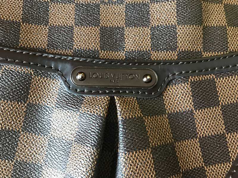 LOUIS VUITTON Bloomsbury GM Shoulder Bag Damier Leather Brown N42250 32MZ510