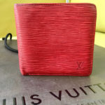 Louis Vuitton Marco Wallet - Red EPI Leather