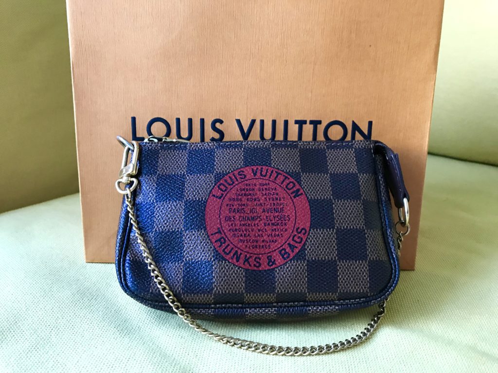 Louis Vuitton Trunks & Bags Mini Pochette Accessories Pouch