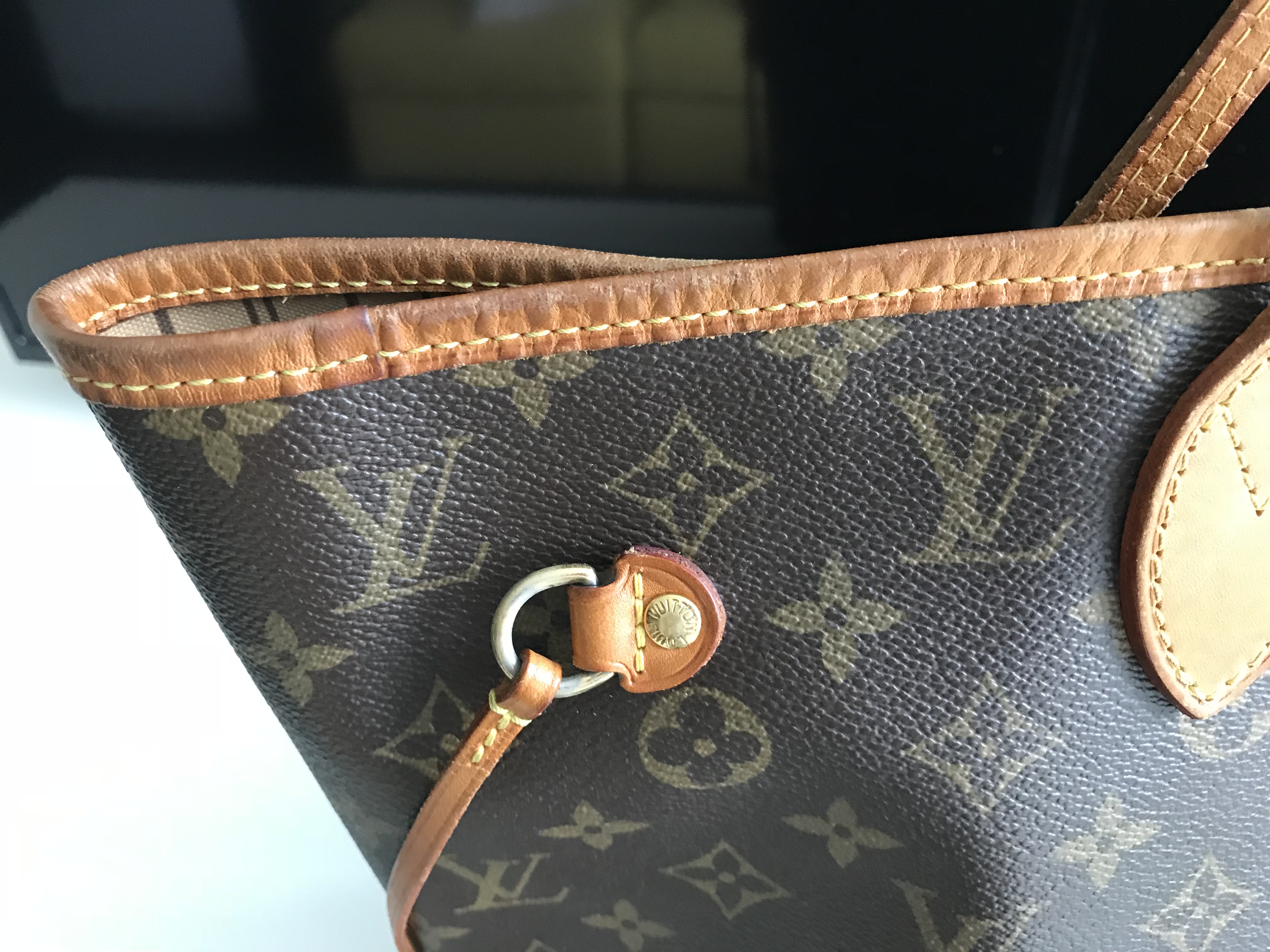 Louis Vuitton, Bags, Louis Vuitton Monogram Neverfull Mm Tote Bag
