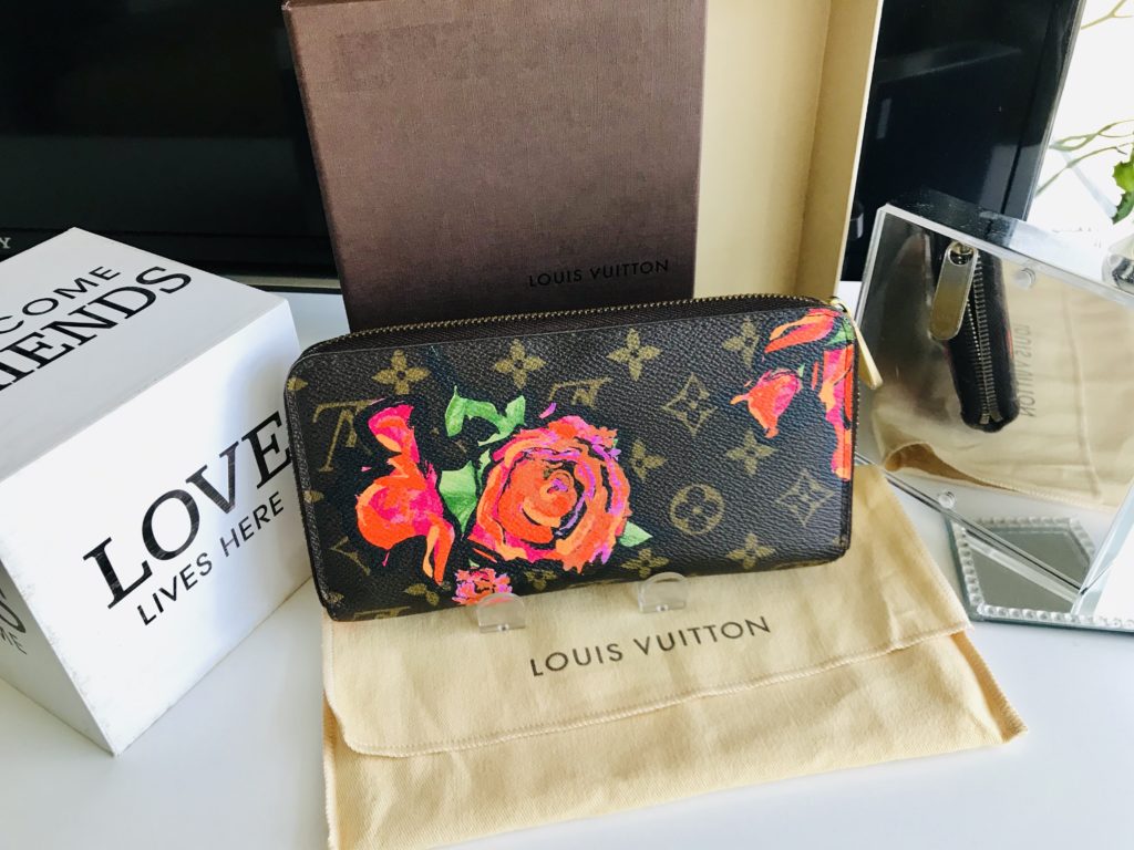 Stephen Sprouse x Louis Vuitton Monogram Roses Pochette