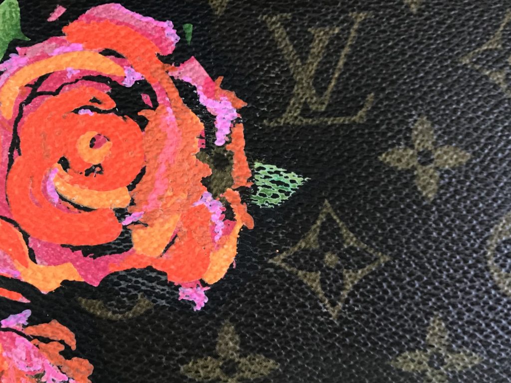 Louis Vuitton Monogram Stephen Sprouse Roses Zippy Wallet