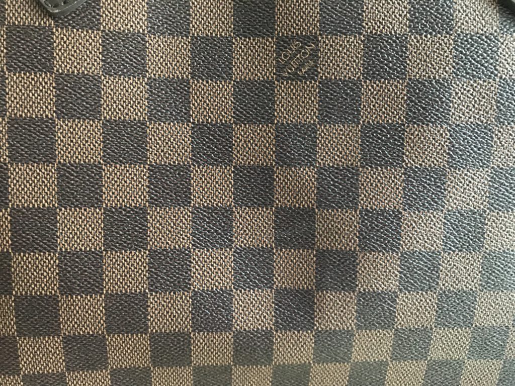 Neverfull MM Damier Ebene Tote Handbag