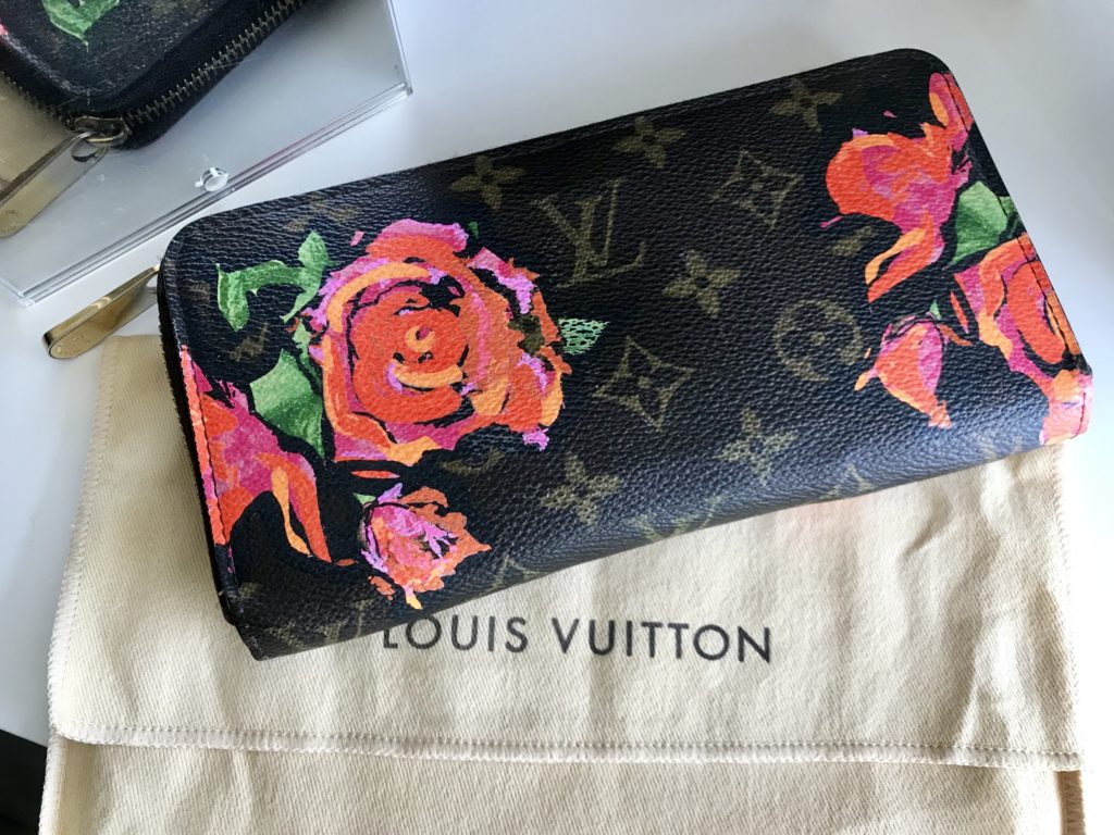 Louis Vuitton Monogram Stephen Sprouse Roses Zippy Wallet