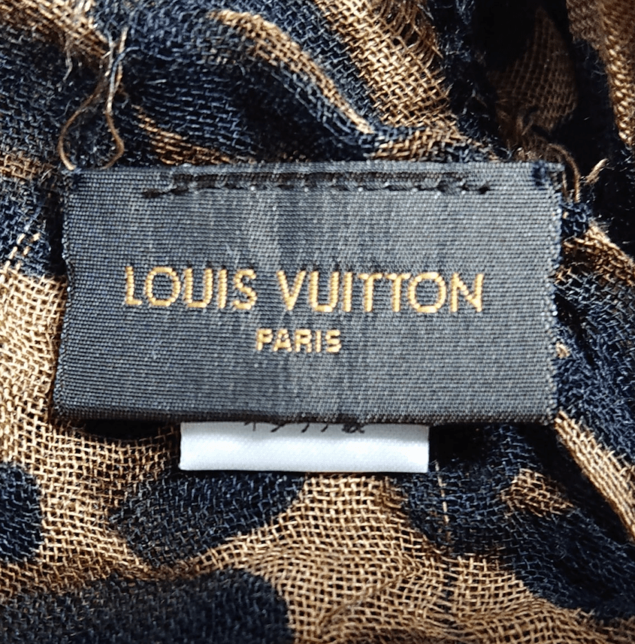 Louis Vuitton Leopard Stephen Sprouse Scarf Stole M72215