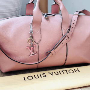 LV Louis Vuitton M50279/Astralis Boston Bag Taurillon Clemence Leather Magnolia