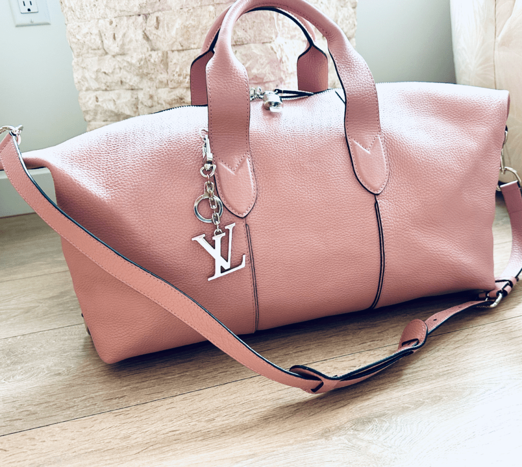 LV Louis Vuitton M50279/Astralis Boston Bag Taurillon Clemence Leather Magnolia