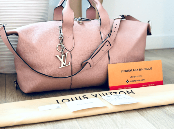 LV Louis Vuitton M50279/Astralis Boston Bag Taurillon Clemence Leather Magnolia