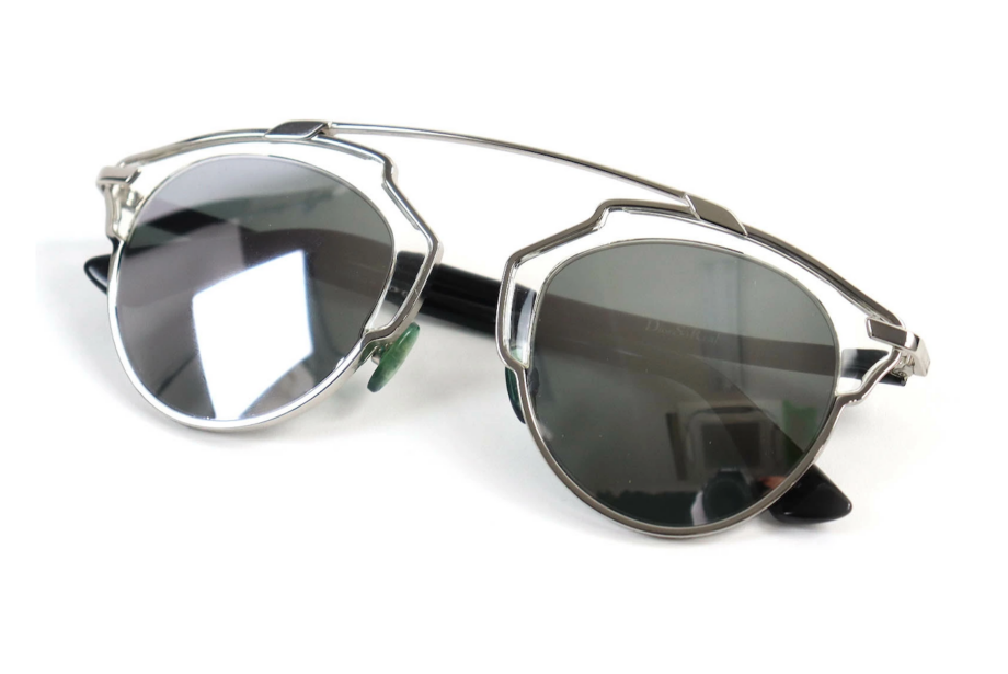 Authentic Christian Dior So Real Mirror Sunglasses Made in Italy