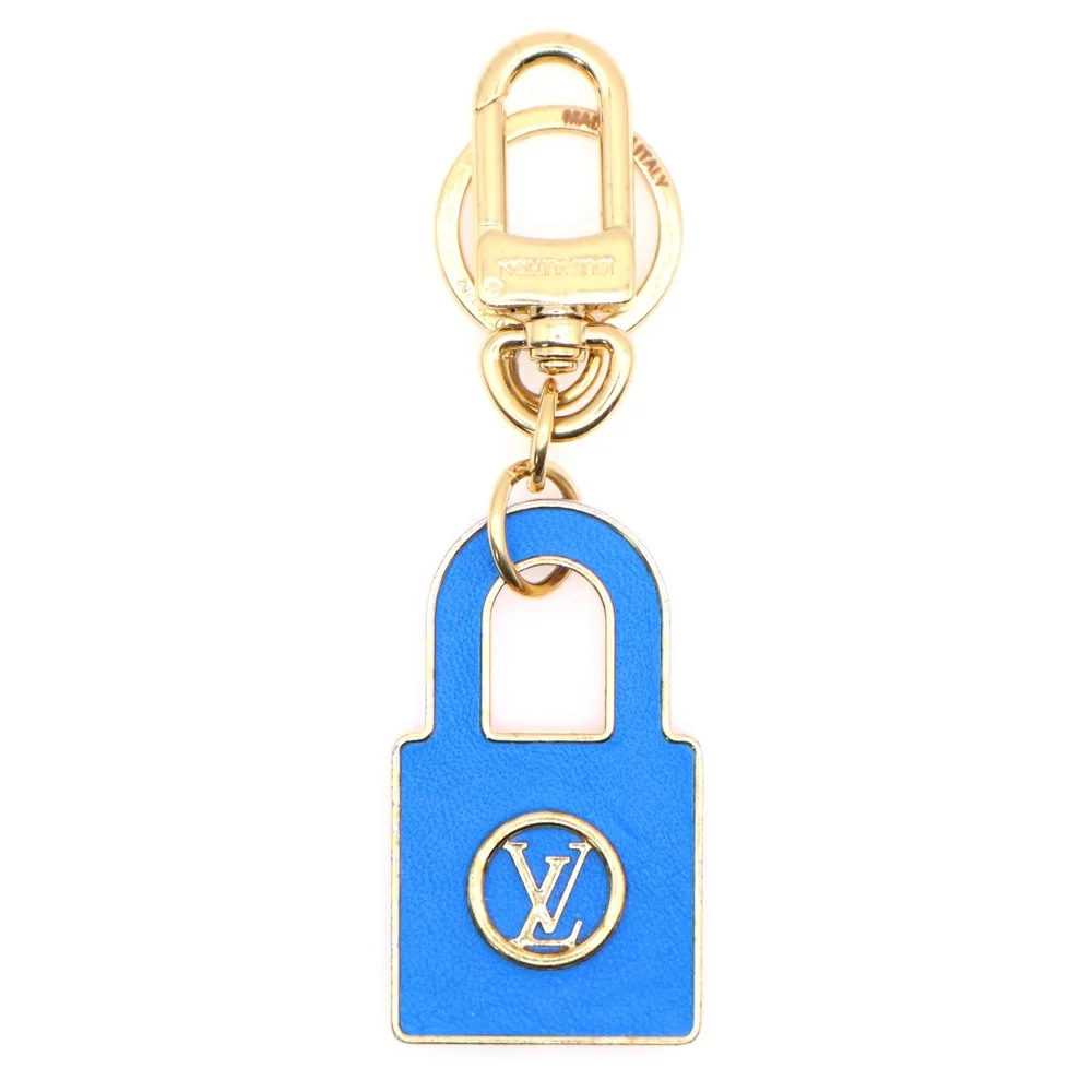 Portocle Lively Blue Pink Gold Hardware Bag Charm/Keychain — image 2