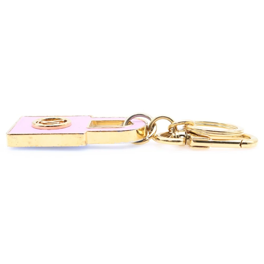 Portocle Lively Blue Pink Gold Hardware Bag Charm/Keychain — image 4