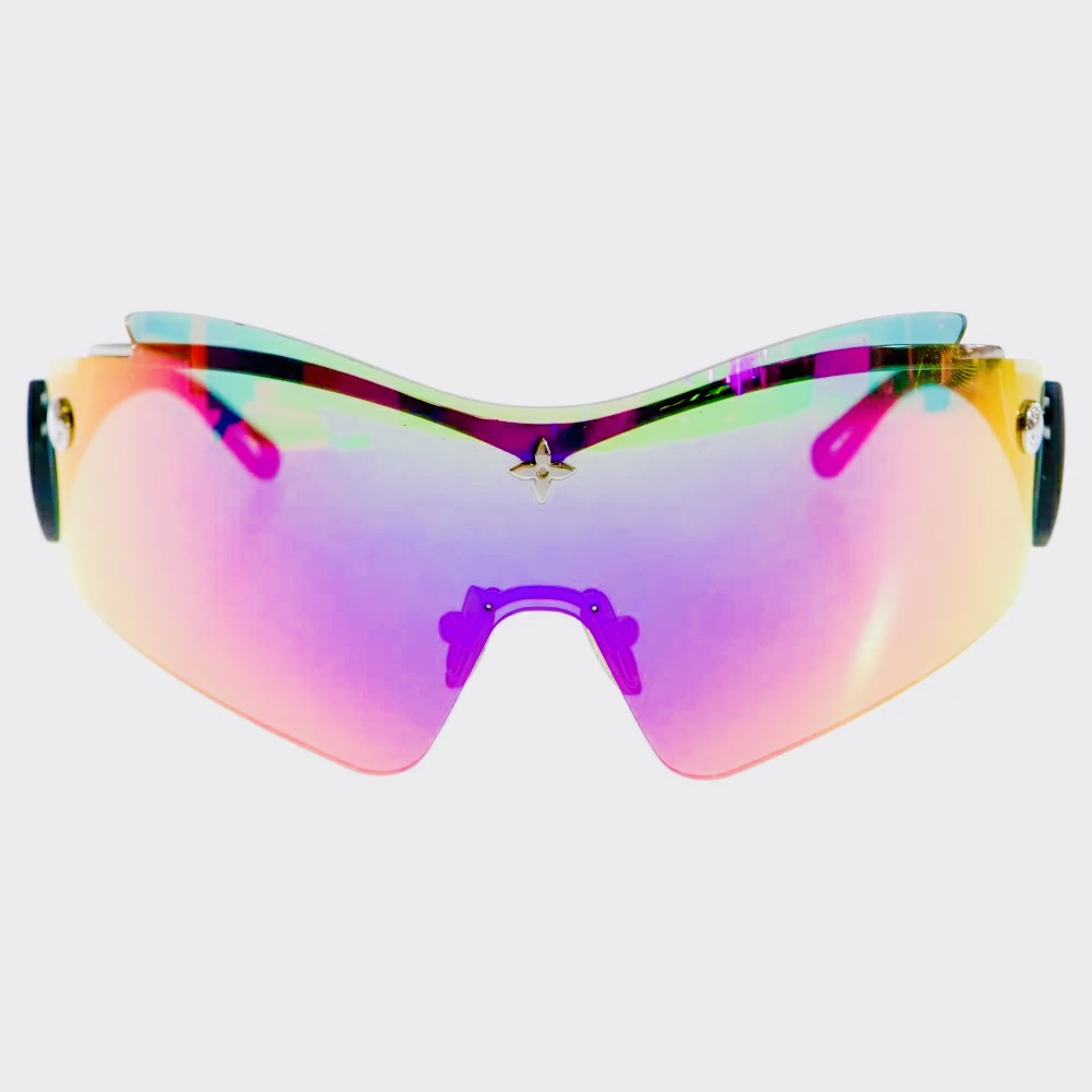 Mirror Mask Hot Pink Chameleon Sunglasses Z2729U — image 3