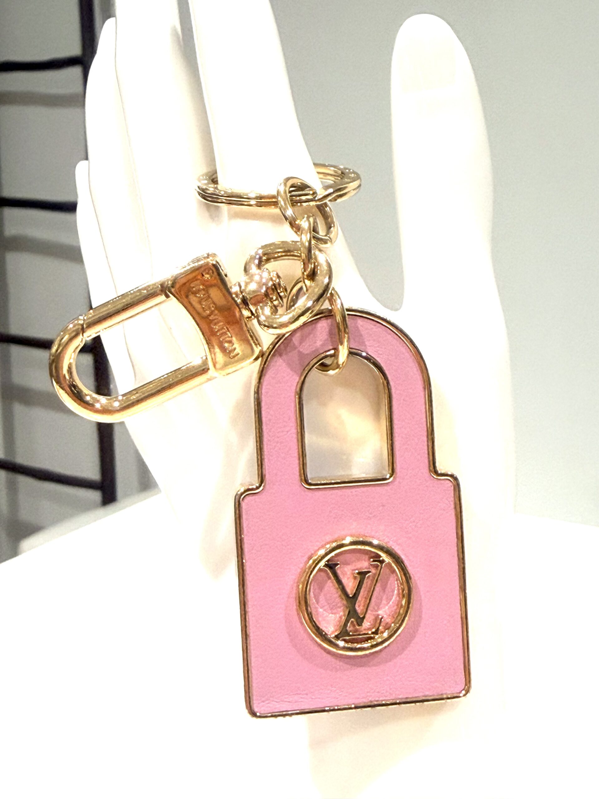 Portocle Lively Blue Pink Gold Hardware Bag Charm/Keychain — image 6