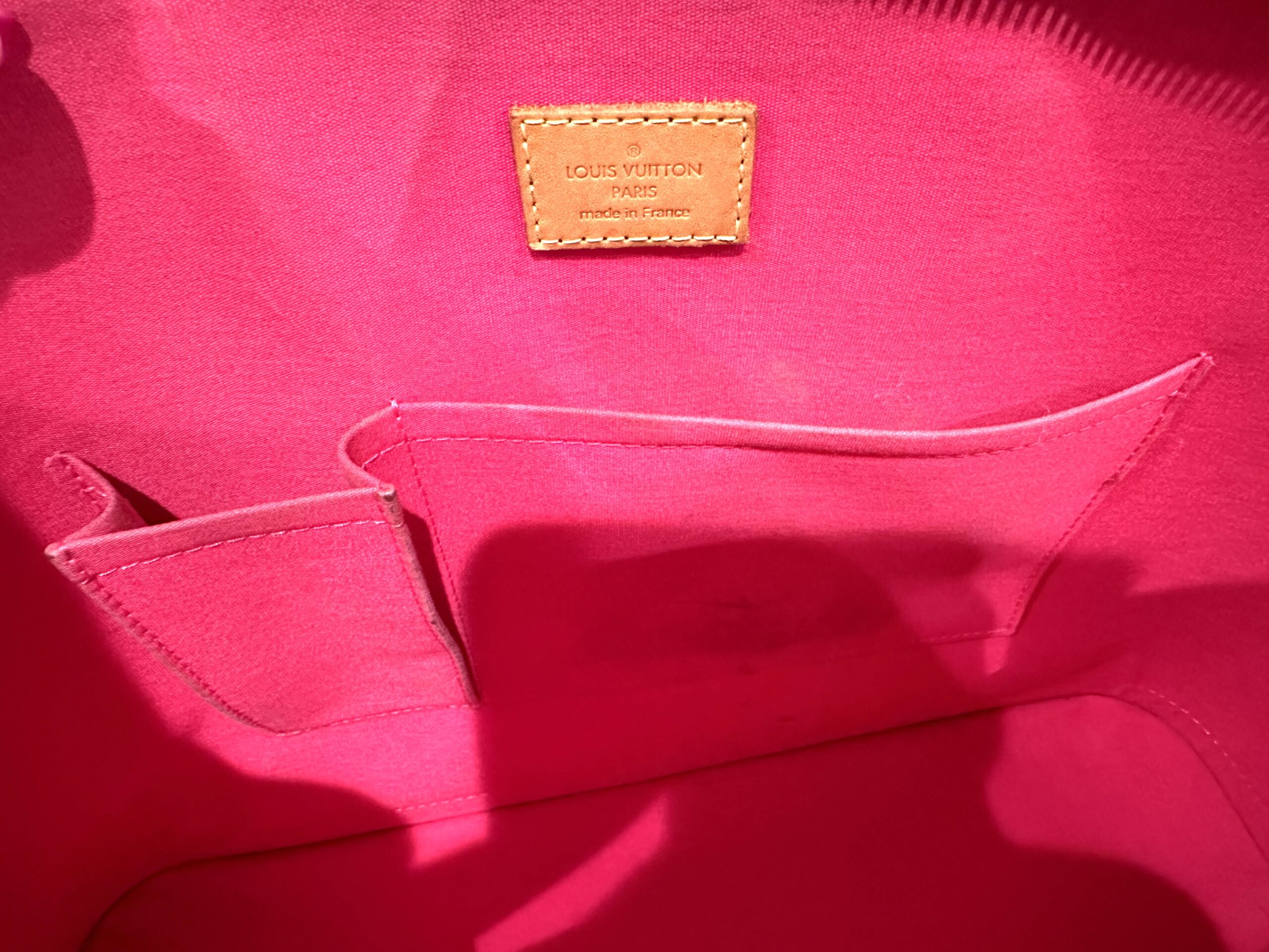 Monogram Alma GM Vernis Rose Grenadine — image 17