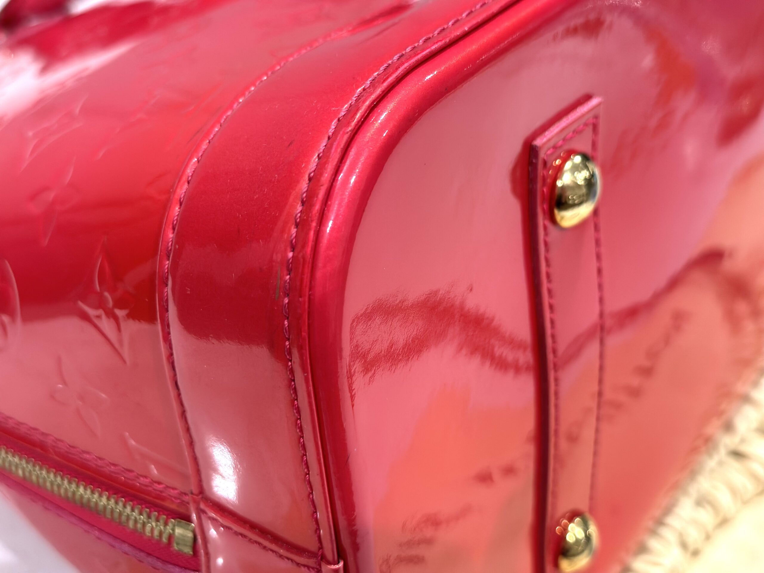 Monogram Alma GM Vernis Rose Grenadine — image 13