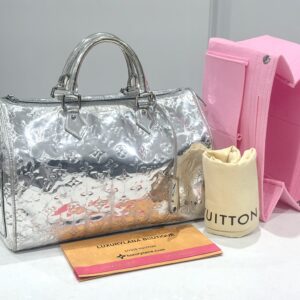 Authentic Miroir Silver Speedy 30 Louis Vuitton M95786
